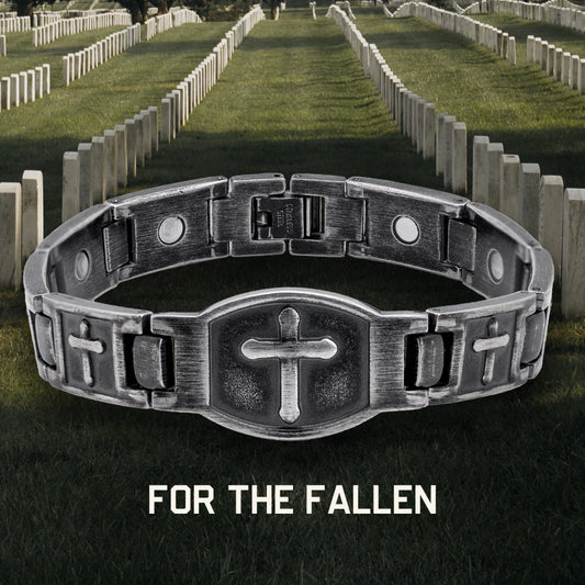'For The Fallen' Arlington Magnetic Bracelet: Helps Pair Veterans With A Service Dog Or Shelter Dog