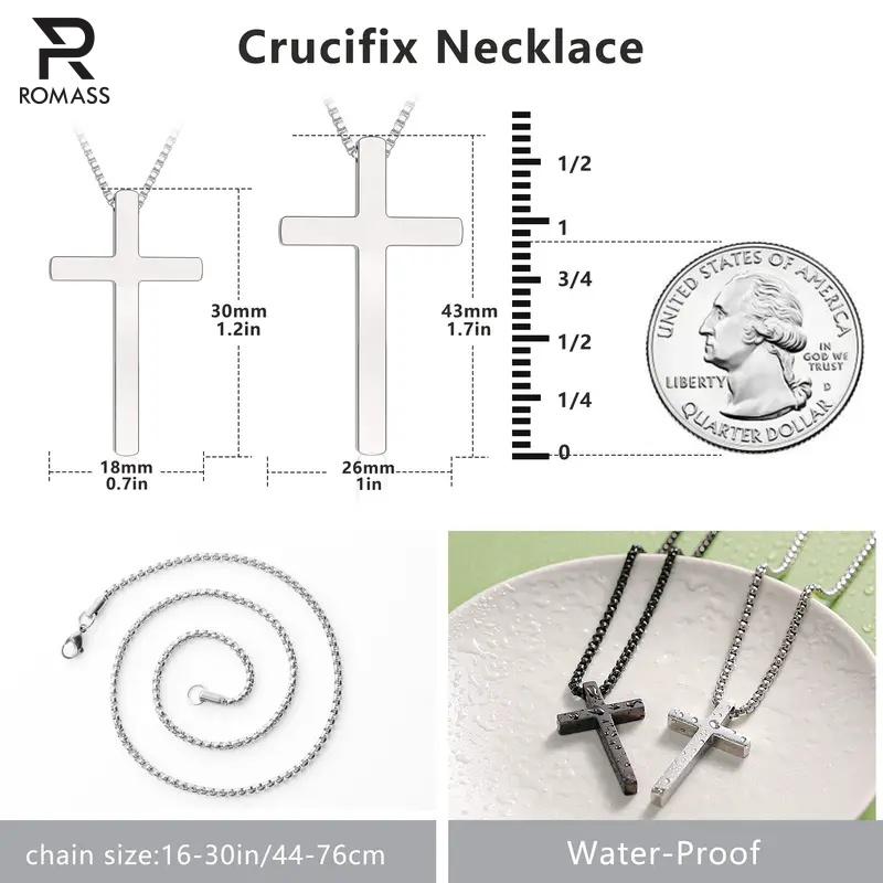 Black and Silver Cross