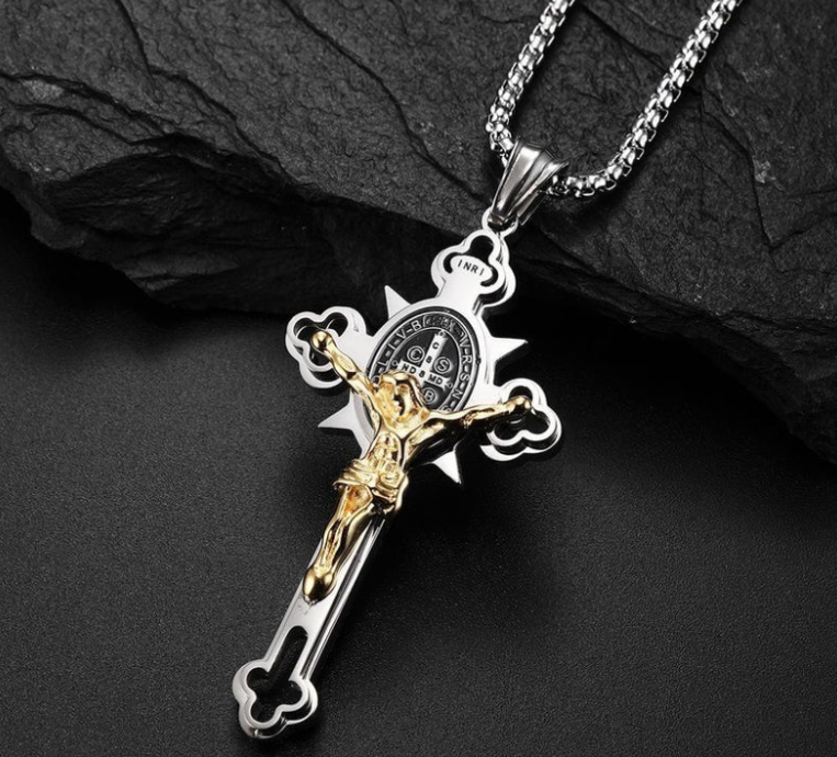 St. Benedict Exorcism Cross - Bless you and your family