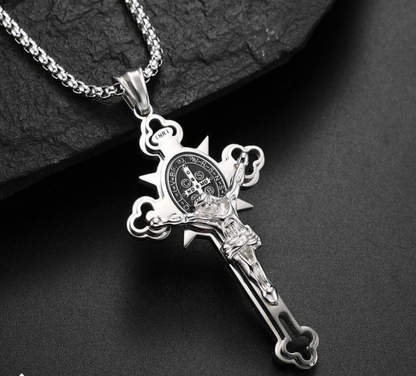 St. Benedict Exorcism Cross - Bless you and your family