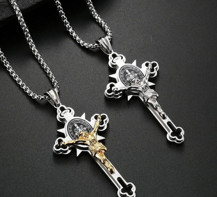 St. Benedict Exorcism Cross - Bless you and your family